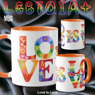 Gifts for Gay Trans LGBTQIA Couples Personalised Mug