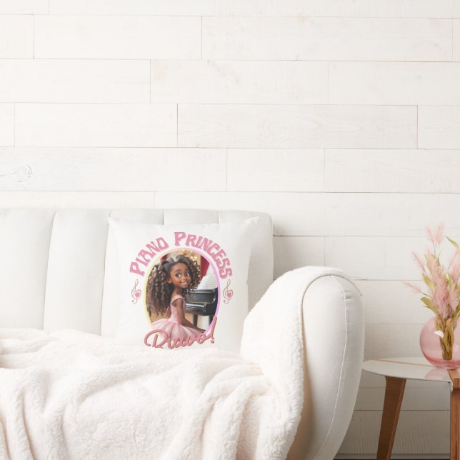 Gifts for gils who love to play the piano cushion (Couch)