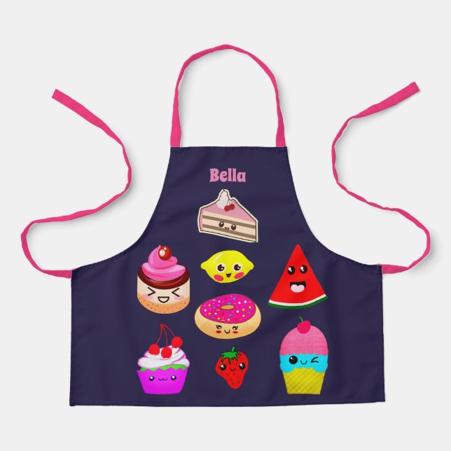 Gifts for Granddaughter who love to cook  Apron (Front)