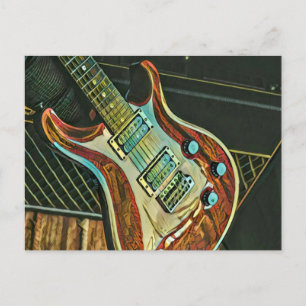 Gifts for guitarist postcard
