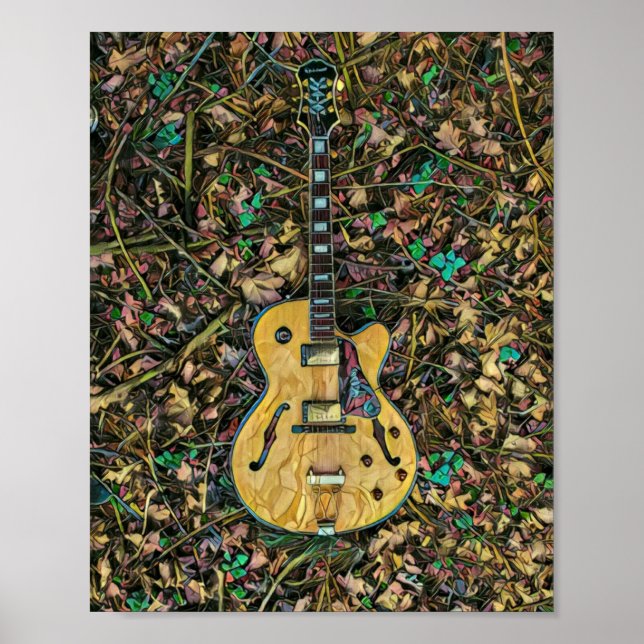 Gifts for guitarist poster (Front)