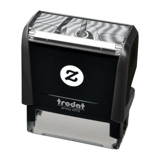 Gifts for guitarists self-inking stamp (Product)