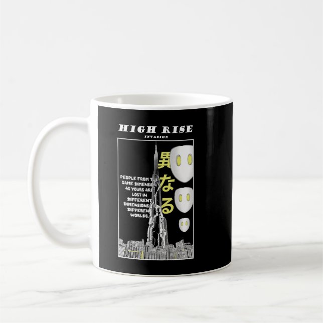 Gifts For Men High Anime Rise Invasion Episode Awe Coffee Mug (Left)