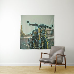 Gifts for motorcyclists tapestry