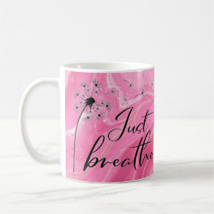 Gifts for Mum Best Friend Marble Dandelion Coffee Mug