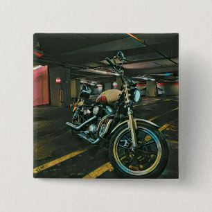 gifts for new motorcyclists 15 cm square badge