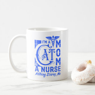Gifts for Nurse Cat Mum Coffee Mug