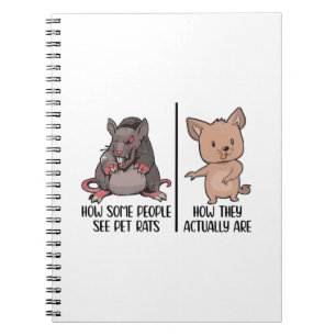 Gifts for rat lovers   Rats Pets Rodents Animals Notebook