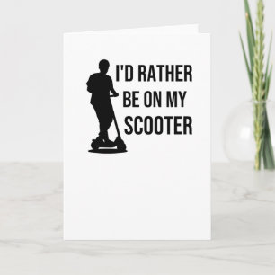 Gifts For Scooter Riders   Stunt Scooter Rider Card