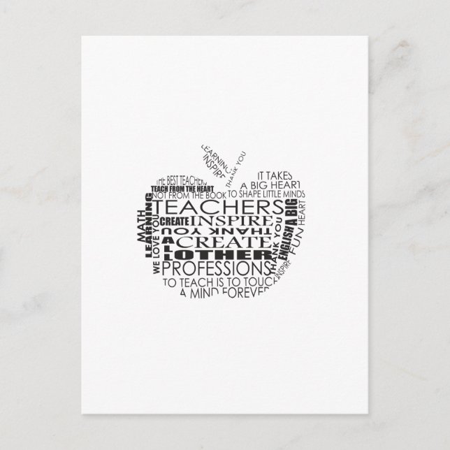 Gifts for Teachers Postcard (Front)