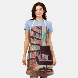 Gifts for teenage book lovers apron
