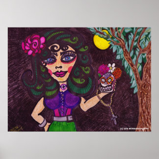 "Gifts for the Moon" Poster