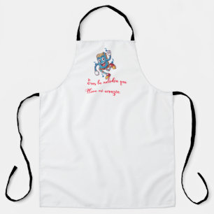 Gifts for Valentine day funny melody Apron