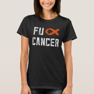 Gifts For Women Fck Cancer Chemo F Cancer Distress T-Shirt