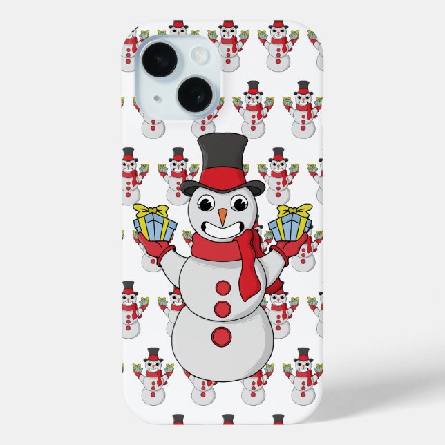 Gifts for you from Snowman Case-Mate iPhone Case (Back)