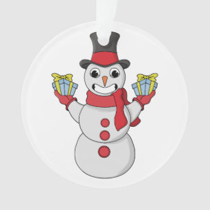 Gifts for you from Snowman Ornament