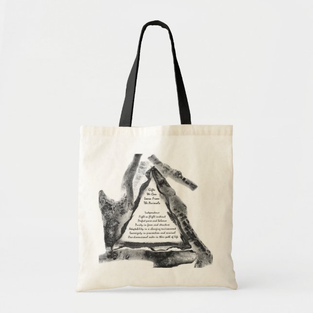 Gifts From Animals Tote Bag (Front)