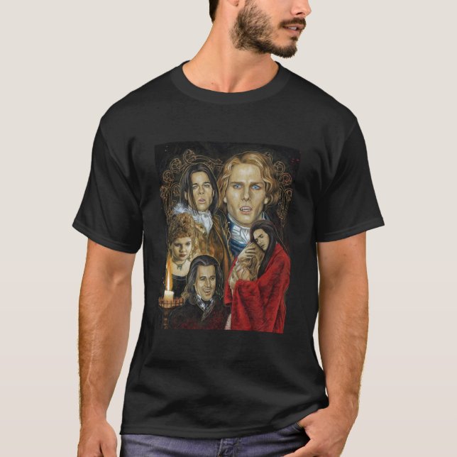 Gifts Idea Interview With The Vampire Tribute Grap T-Shirt (Front)