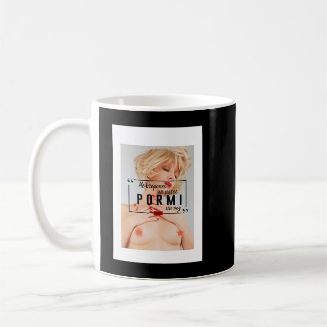 Gifts Idea Najwa Long Coffee Mug (Left)