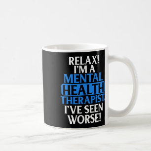 Gifts Mental Health Therapist For Men Women Fun Coffee Mug