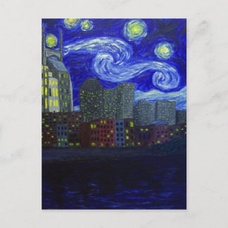 Gifts: "Nashville Starry Night" by Jack Lepper Postcard