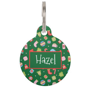 Gifts of Christmas Personalised Pet Tag