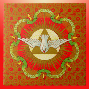 Gifts of the Holy Spirit (BK 026) ceramic tile 2