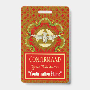 Gifts of the Holy Spirit (BK 026) - Confirmand ID Badge