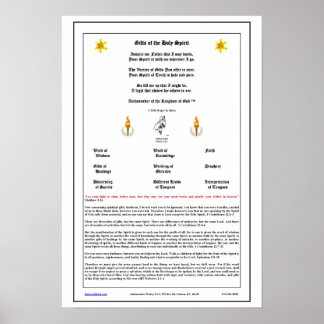 Gifts of the Holy Spirit Poster
