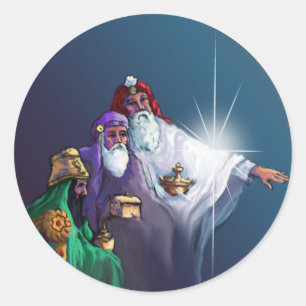 GIFTS of the MAGI by SHARON SHARPE Classic Round Sticker