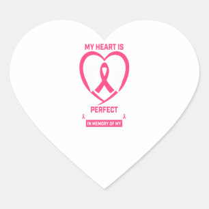 Gifts Pink Memory Of Granddaughter Heart Sticker