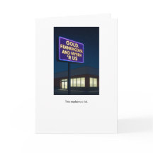 Gifts R Us holiday card