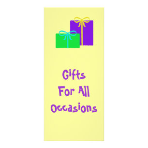 Gifts Rack Card