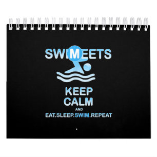 Gifts Swimmers Girl, Boys & Parents, Swim Meet Calendar