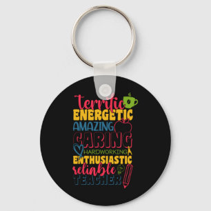 Gifts Teacher Amazing Caring Teacher Key Ring
