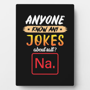 Gifts Teacher   Anyone Know Any Jokes About Salt Plaque