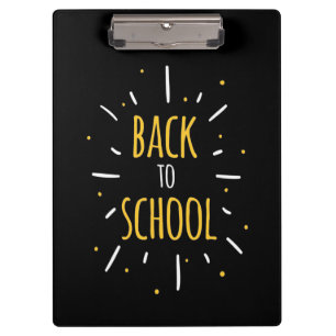 Gifts Teacher   Back To School Now Clipboard