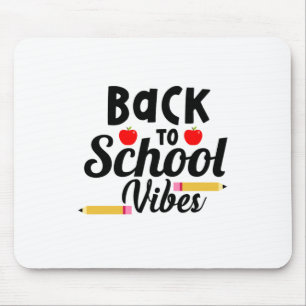 Gifts Teacher Back To School Vibes Mouse Pad