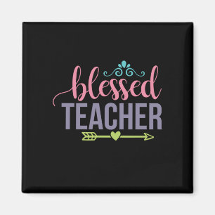 Gifts Teacher Blessed Teacher Magnet