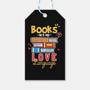Gifts Teacher   Books Are My Love Language Gift Tags