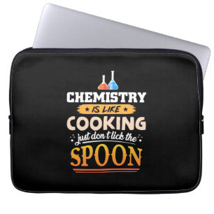 Gifts Teacher   Chemistry Is Like Cooking Laptop Sleeve