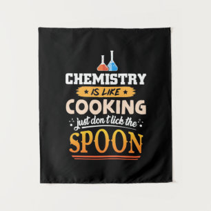 Gifts Teacher Chemistry Is Like Cooking Tapestry