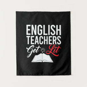 Gifts Teacher   English Teachers Get Lit Tapestry