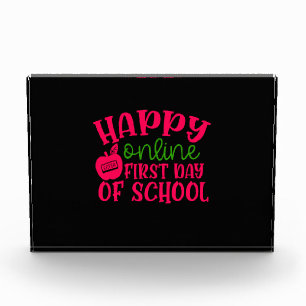 Gifts Teacher   Happy Online First Day Of School Photo Block
