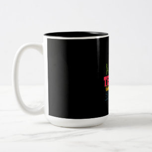 Gifts Teacher I Am A Teacher In Kind Of Big Deal Two-Tone Coffee Mug