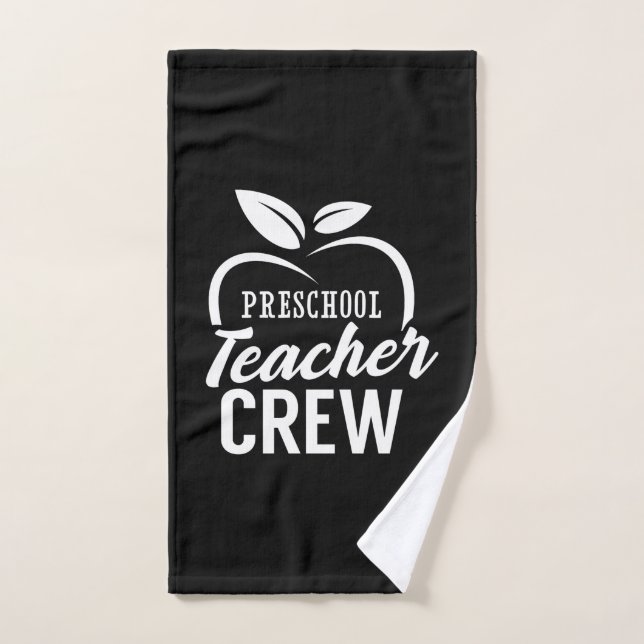 Gifts Teacher | Preschool Teacher Crew Hand Towel (Hand Towel)