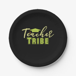 Gifts Teacher   Teacher Tribe Paper Plate