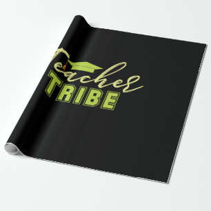 Gifts Teacher   Teacher Tribe Wrapping Paper
