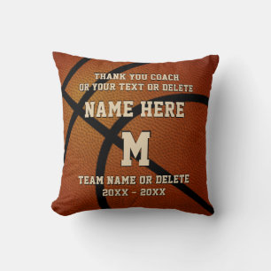 Gifts to get Your Basketball Coach, Basketball Cushion