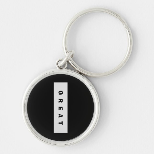 Gifts: Under 25$ Accessories Authority® GREAT Key Ring (Front)